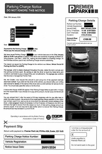 Redacted PCN