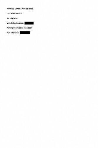 Redacted PCN