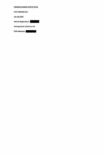 Redacted PCN